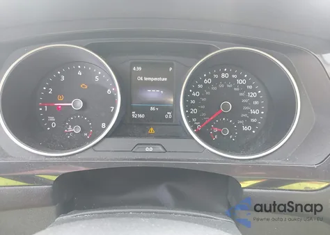 2018 Volkswagen Tiguan 2.0T Se/2.0T Sel из США, поврежденный, VIN 3VV3B7AX9JM054814